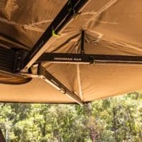 ⁦ظل التعتيم الأسود Deltawing 270 Awning⁩ - الصورة ⁦3⁩