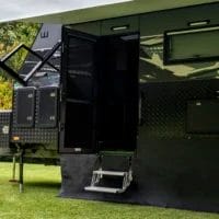 ⁦أبواب Caravan DC Door - Right Hand Hinge⁩ - الصورة ⁦2⁩