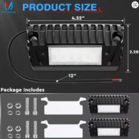 ⁦كشاف MICTUNING 2 PCS RV Exterior LED Porch Light⁩ - الصورة ⁦4⁩