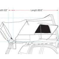 ⁦خيام السطح Ursa 1300 Rooftop Tent⁩ - الصورة ⁦11⁩