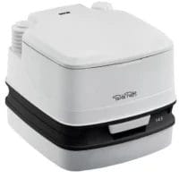 ⁦توفورد بورتا بوتي 145 مرحاض محمول مع مضخة بيلوز يدوية⁩ - الصورة ⁦2⁩