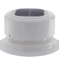 ⁦أفضل شفاط RV بالطاقة الشمسية (لون أبيض) – تهوية ذكية بدون استهلاك كهرباء⁩ - الصورة ⁦3⁩