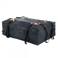 ⁦حقيبة سيارة علوية سوداء من الرماية | شراع PVC مقاوم للماء⁩ - الصورة ⁦6⁩