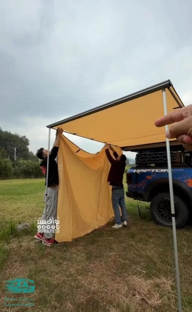 رواق مظلة جانبي درب