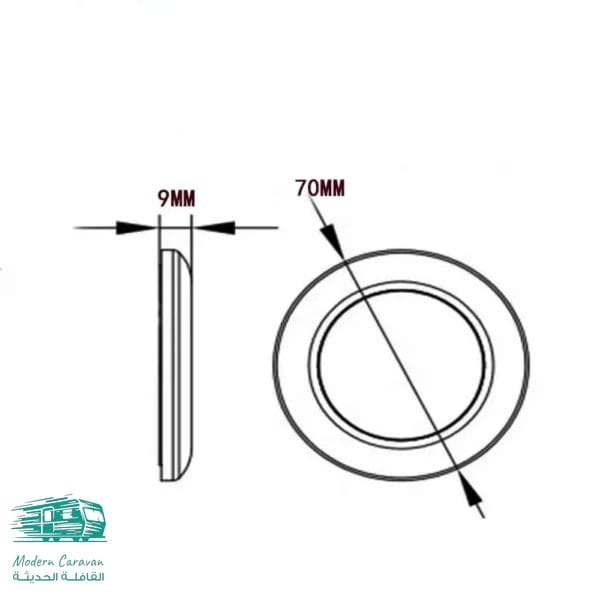 إنارة كرفان LED
