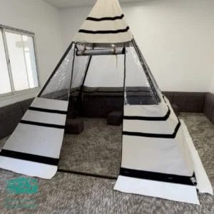 خيمة هرمية PVC