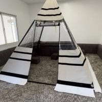 خيمة هرمية PVC