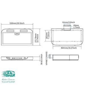 شفاط مطبخ RV