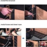 طاولة باب خلفي