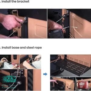 طاولة باب خلفي