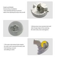 مدخل ماء بقفل