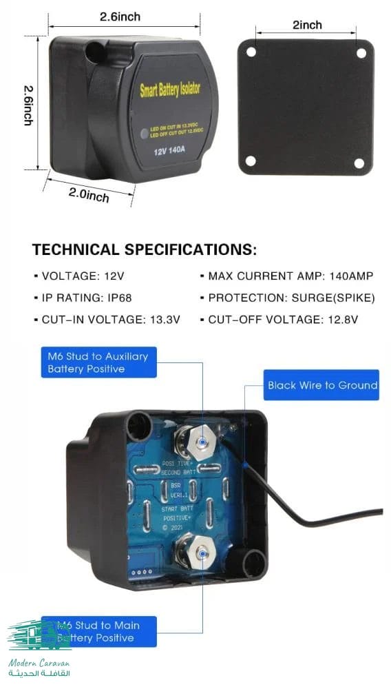 منظم بطاريات درب